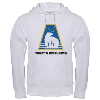 uaf - A01 - 04 - SSI - ROTC - University of Alaska Fairbanks with Text - White T-Shirt - Click Image to Close